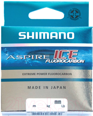 

Леска монофильная Shimano, Прозрачный, Aspire Silk S Ice 0.255мм зимняя / ASSSI5025