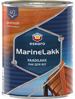 Лак яхтный Eskaro Marine Lakk 40