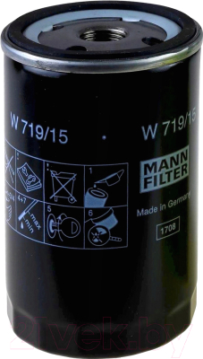 Масляный фильтр Mann-Filter W719/15