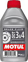 Тормозная жидкость Motul DOT 3&4 Brake Fluid / 102718 (0.5л) - 