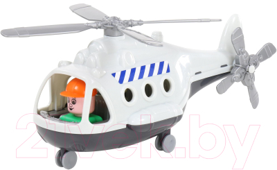 Вертолет игрушечный Полесье Альфа / 72498 - вид спереди