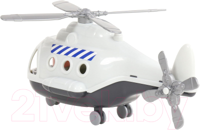Вертолет игрушечный Полесье Альфа / 72498 - вид сзади