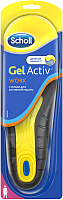 

Стельки для обуви Scholl, GelActiv Work для женщин