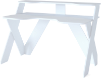 Геймерский стол Сокол-Мебель КСТ-118 (белый) - 