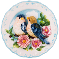 

Декоративная тарелка Lefard, Птицы на ветке / 59-062