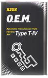 

Трансмиссионное масло Mannol, ATF T-IV OEM / MN8208-1ME