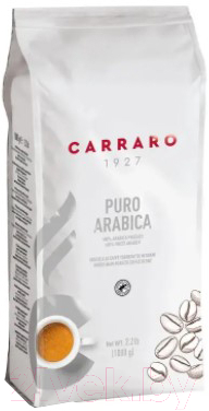 Кофе в зернах Carraro Globo Puro Arabica