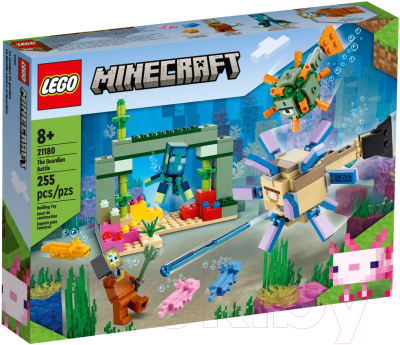 Конструктор Lego Minecraft Битва со стражем 21180