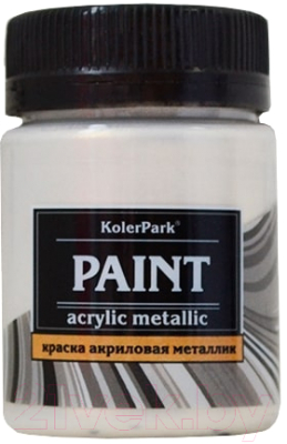 Акриловая краска KolerPark Акриловая Премиум (50мл, лунный жемчуг)