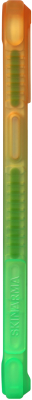 Чехол-накладка Skinarma Hade для iPhone 13 (зеленый/оранжевый)