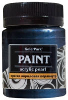 Акриловая краска KolerPark Акриловая Премиум (50мл, сапфир) - 