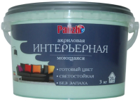 Краска Palizh Акриловая интерьерная моющаяся (3.7кг, мохито) - 