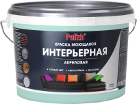 Краска Palizh Акриловая интерьерная моющаяся (3.7кг, мята) - 