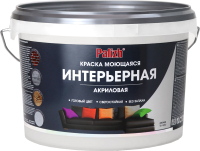 Краска Palizh Акриловая интерьерная моющаяся (3.7кг, пломбир) - 