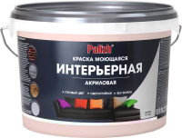 Краска Palizh Акриловая интерьерная моющаяся (3.7кг, шафран) - 