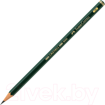 Изображение товара Простой карандаш Faber Castell 9000 2B / 119002