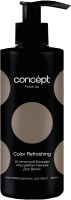 Оттеночный бальзам для волос Concept Fresh Up Обновление цвета с дозатором (250мл, русый ) - 