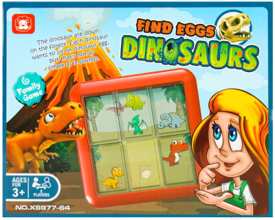 Развивающая игра Darvish Find Eggs Dinosaurs / DV-T-2798