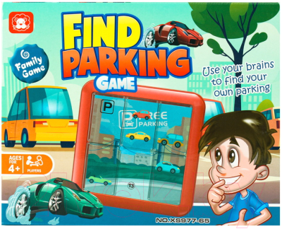 Развивающая игра Darvish Find Parking / DV-T-2799