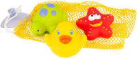 

Набор игрушек для ванной Playgro, Морская звезда, черепашка, уточка / 0188412