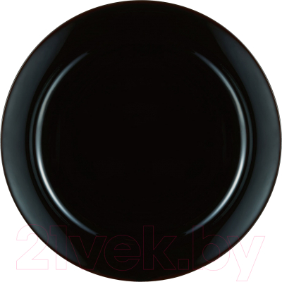 Тарелка столовая обеденная Luminarc Alexie Black N8614