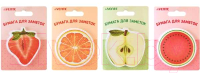 Стикеры канцелярские deVente Fruits / 2010012