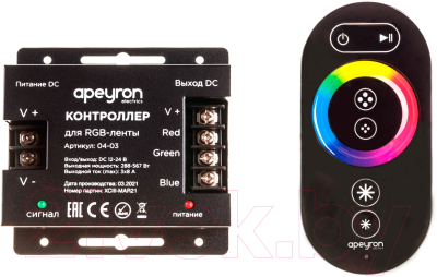 Контроллер для дюралайта Apeyron Electrics 04-03
