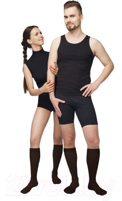 Изображение товара Гольфы компрессионные Польза 3002 ниже колена 1 кл.к. (р.3 (M), рост2, черный)