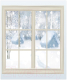 Скатерть JoyArty Снег за окном / tcox_6738 (120x145) - 