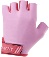 Перчатки для фитнеса Starfit WG-101 (M, нежно-розовый) - 