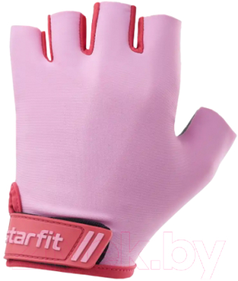Перчатки для фитнеса Starfit WG-101 (XS, нежно-розовый)
