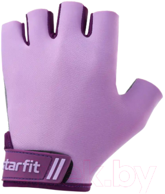 Перчатки для фитнеса Starfit WG-101 (XS, фиолетовый)