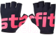 Перчатки для фитнеса Starfit WG-102 (M, черный/малиновый) - 