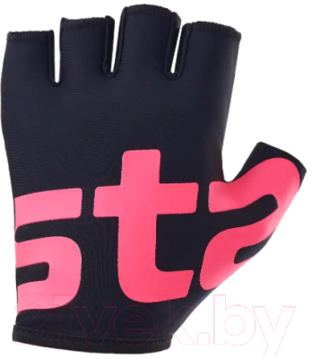 Перчатки для фитнеса Starfit WG-102 (S, черный/малиновый)