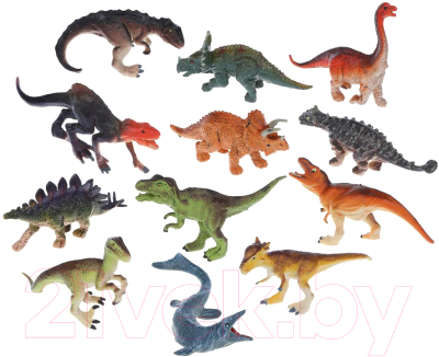 Набор фигурок игровых Наша игрушка Набор динозавров / 8801-17