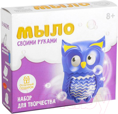 Набор для изготовления мыла Школа талантов Мыло своими руками. Совушка / 4781618