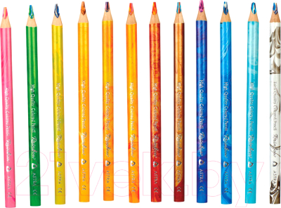 Набор цветных карандашей Astra Jumbo Rainbow / 312118002 (12цв)
