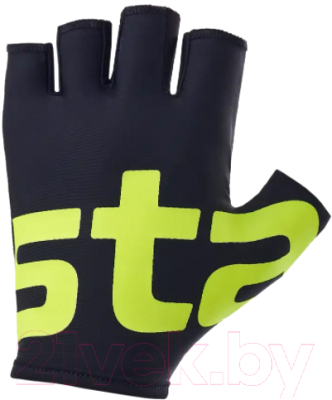 Перчатки для фитнеса Starfit WG-102 (XL, черный/ярко-зеленый)