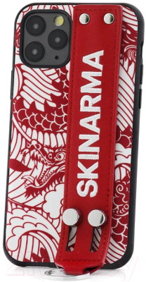 Чехол-накладка Skinarma Yasei для iPhone 11 Pro Max (красный)
