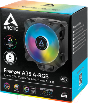 Кулер для процессора Arctic Cooling Freezer A35 ARGB / ACFRE00115A