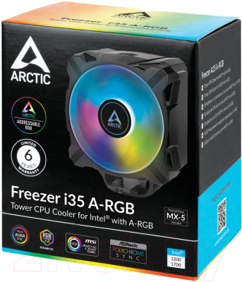 Кулер для процессора Arctic Freezer i35 ARGB / ACFRE00104A