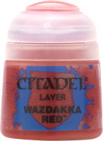 Краска для моделей Citadel Layer. Wazdakka Red / 22-07 (12мл) - 