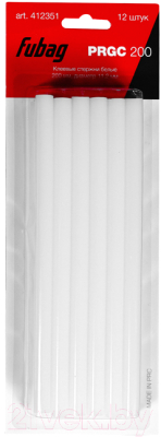 Клеевые стержни Fubag PRGC / 412351 (белый)