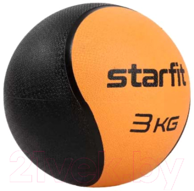Медицинбол Starfit GB-702 (3кг, оранжевый)