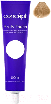 Крем-краска для волос Concept Profy Touch Стойкая 10.31 (100мл, очень светлый золотисто-пепельный блондин )