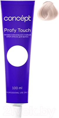 Крем-краска для волос Concept Profy Touch Стойкая 12.16 (100мл, экстра светлый нежно-сиреневый)