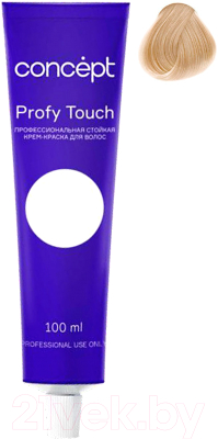 Крем-краска для волос Concept Profy Touch Стойкая 12.77 (100мл, экстрасветлый интенсивно-бежевый)