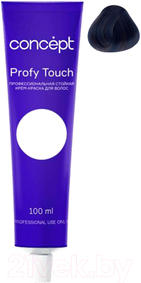 Крем-краска для волос Concept Profy Touch Стойкая 3.8 (100мл, темный жемчуг )