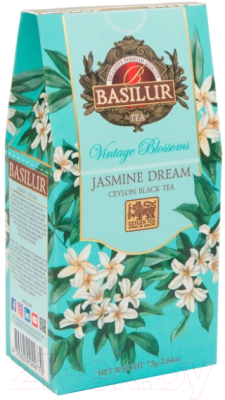 Чай листовой Basilur Bouquet Жасминовая мечта черный / 12418 (75г)