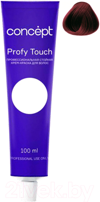 Крем-краска для волос Concept Profy Touch Стойкая 5.65 (100мл, махагон)